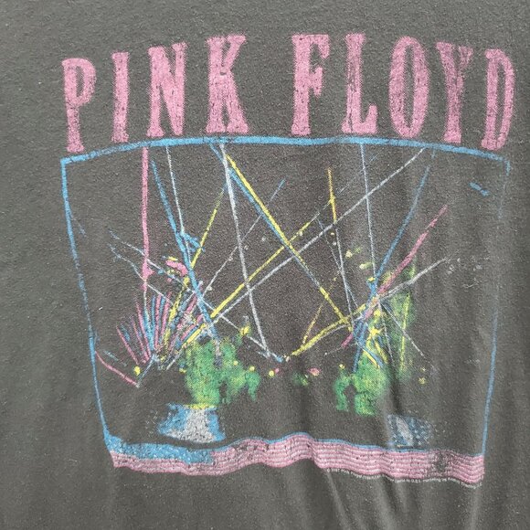 Junk Food Pink Floyd Wish You Were Here Junior's Y2K Double Sided Graphic Tee XL - Picture 2 of 6